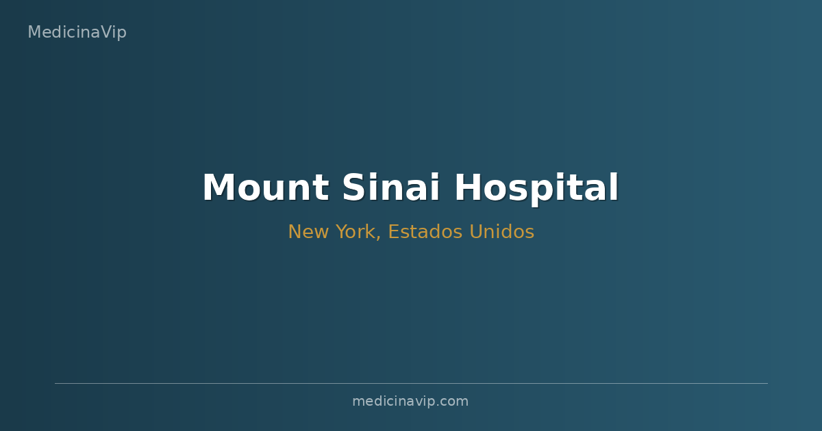 Mount Sinai Hospital