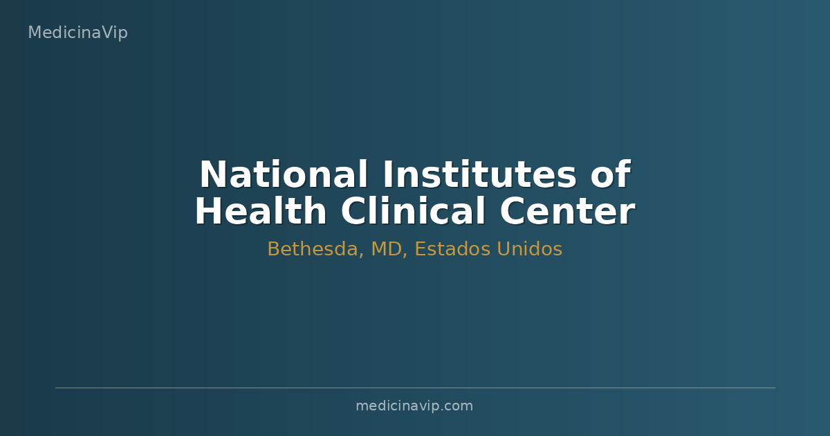 National Institutes of Health Clinical Center