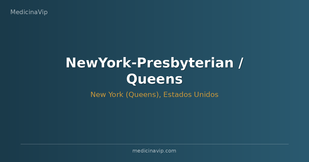 NewYork-Presbyterian / Queens