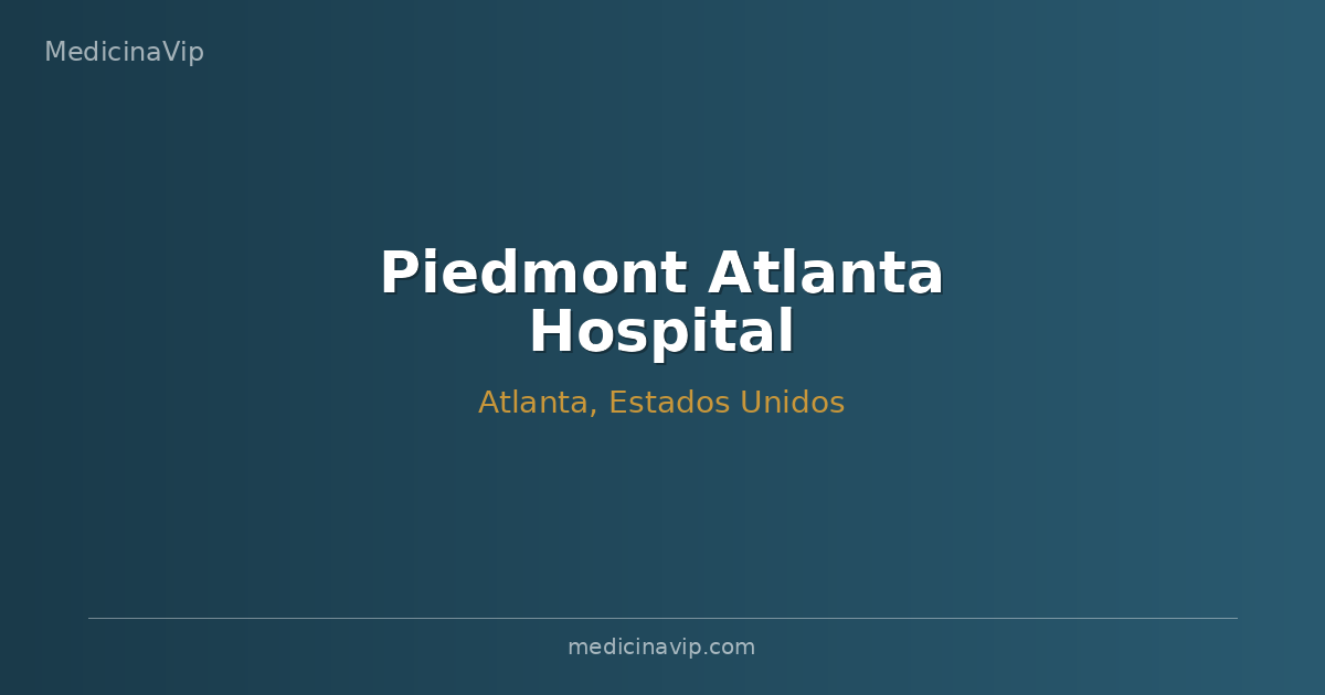 Piedmont Atlanta Hospital