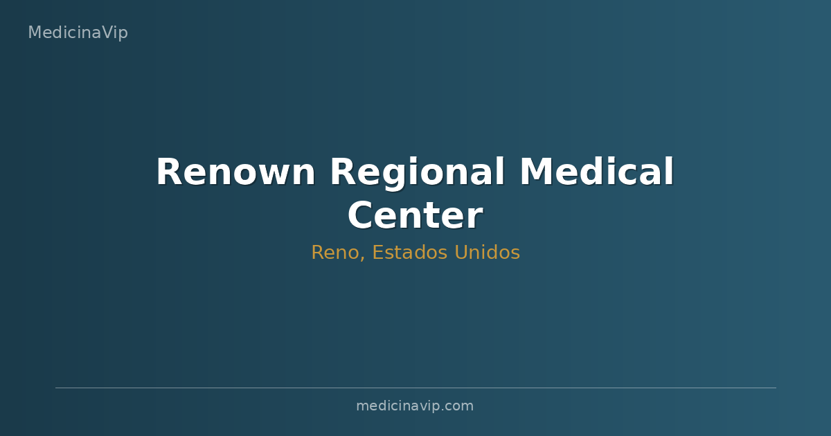 Renown Regional Medical Center