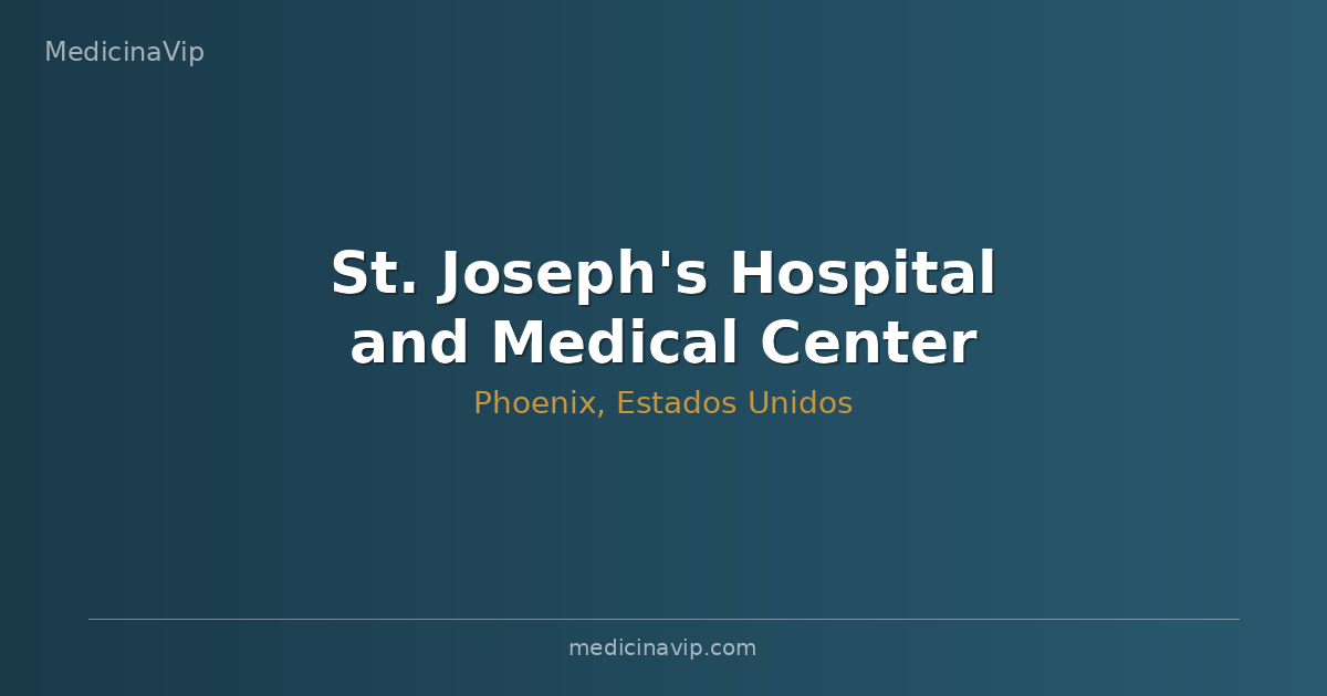 St. Joseph's Hospital and Medical Center (Dignity Health)