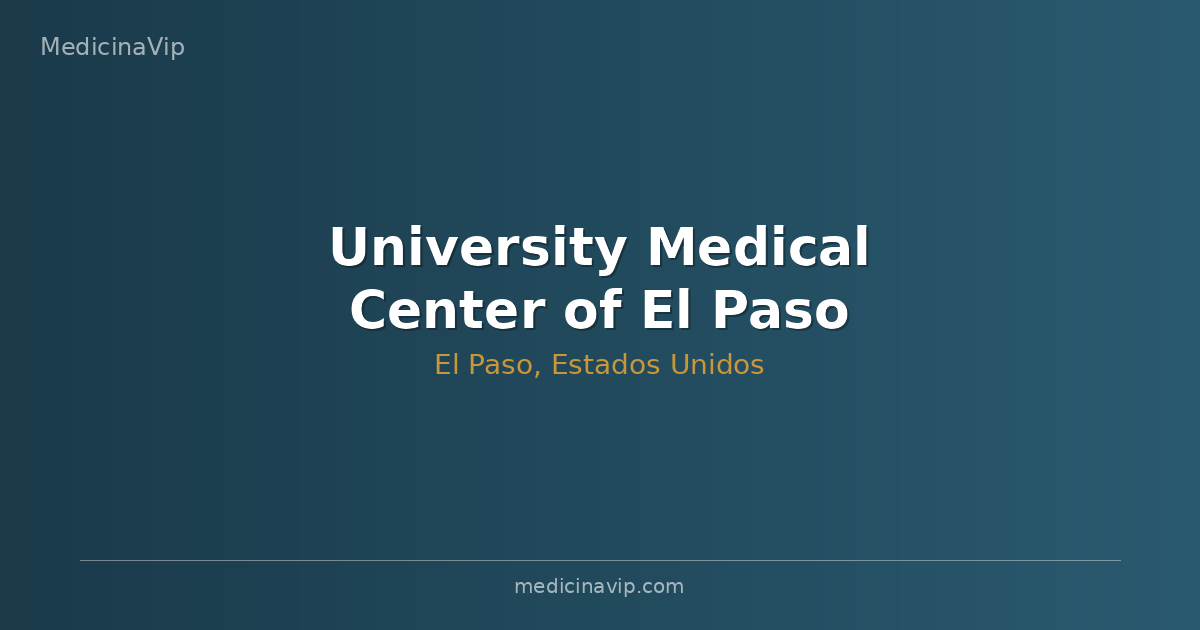 University Medical Center of El Paso