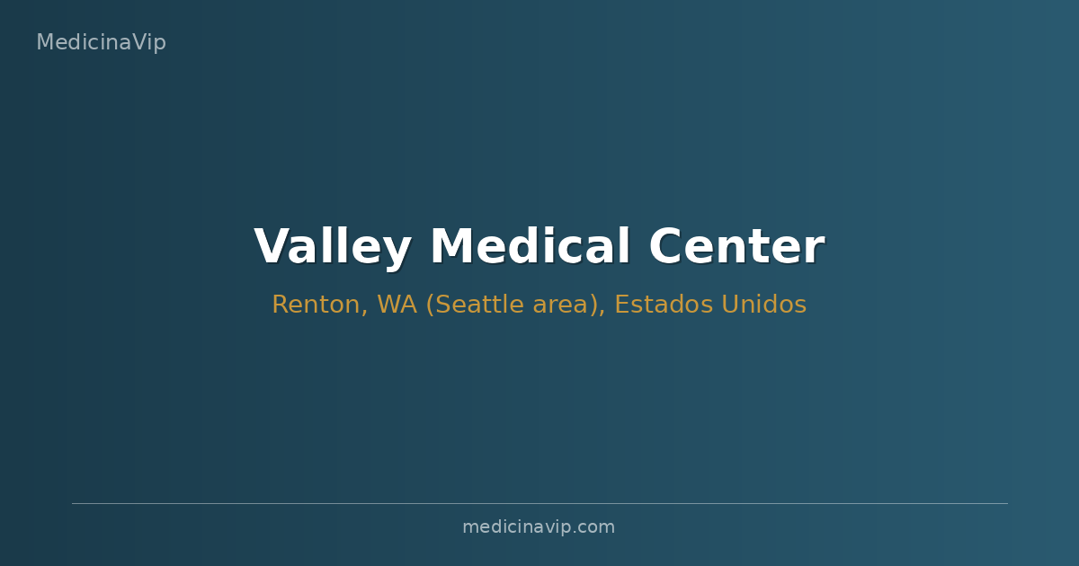 Valley Medical Center