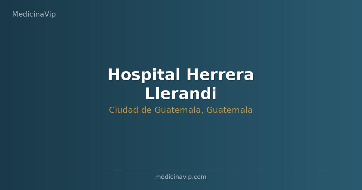 Hospital Herrera Llerandi