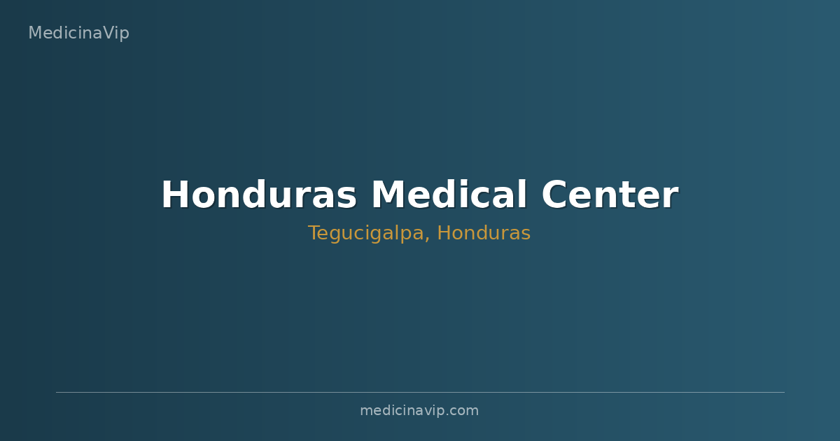 Honduras Medical Center
