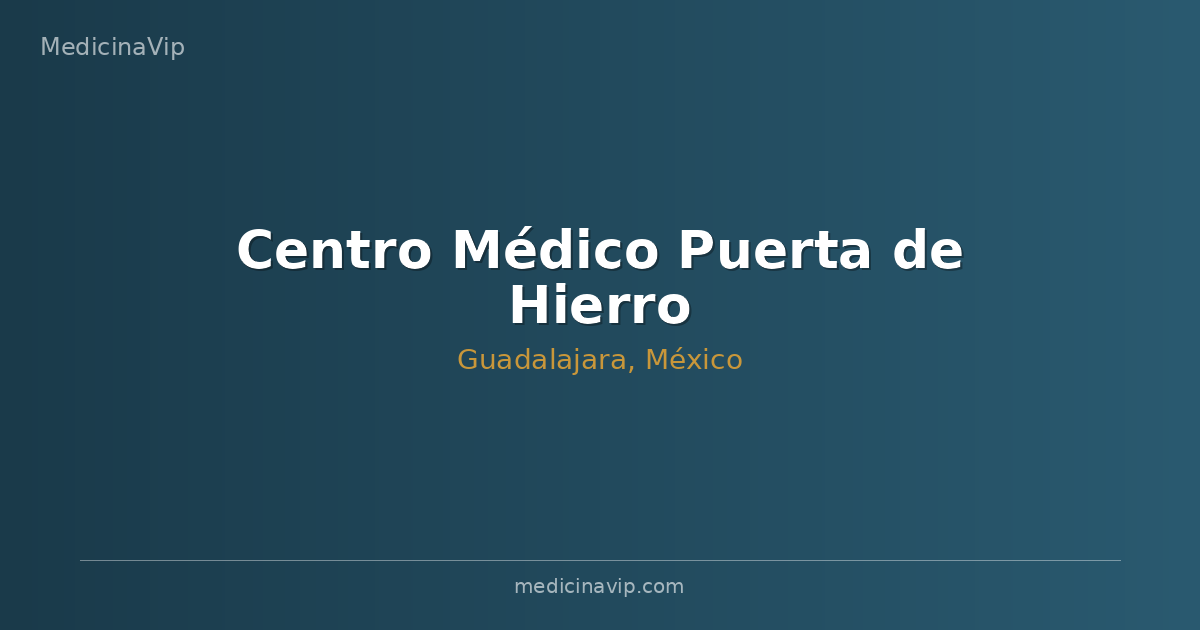 Centro Médico Puerta de Hierro