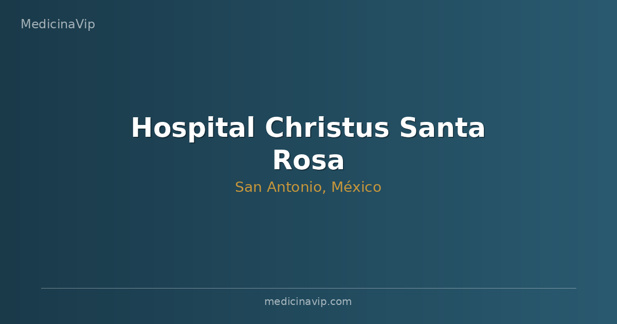 Hospital Christus Santa Rosa