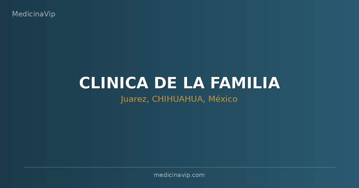 CLINICA DE LA FAMILIA