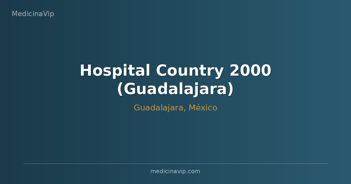 Hospital Country 2000 (Guadalajara)