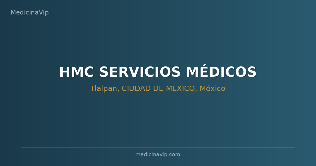 HMC SERVICIOS MÉDICOS
