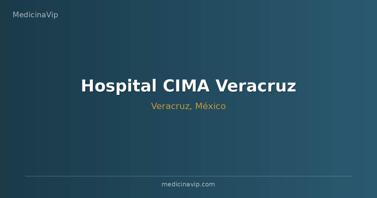 Hospital CIMA Veracruz