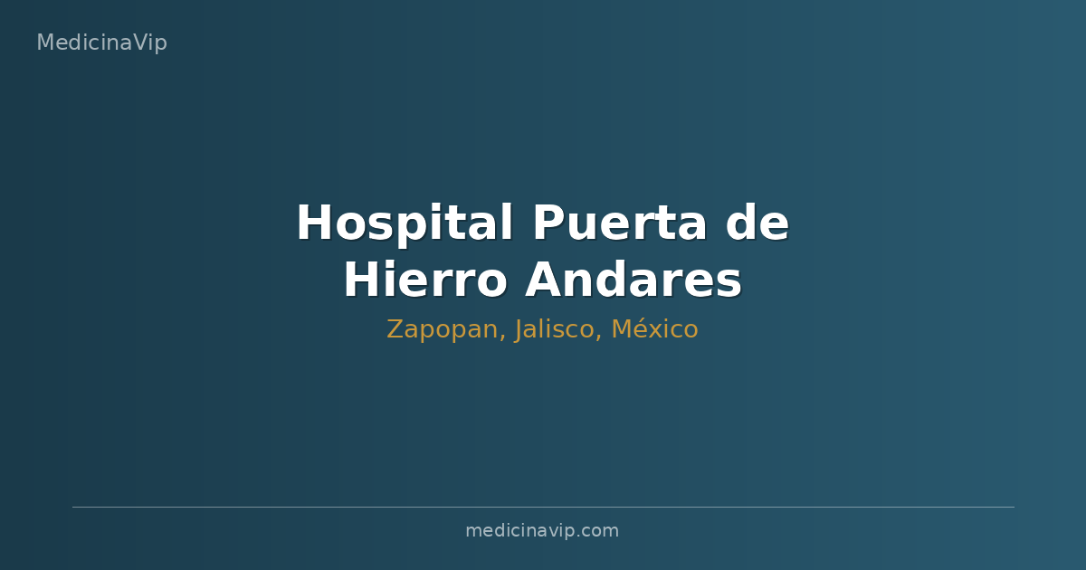 Hospital Puerta de Hierro Andares