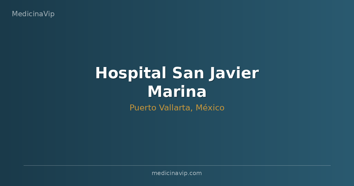 Hospital San Javier Marina