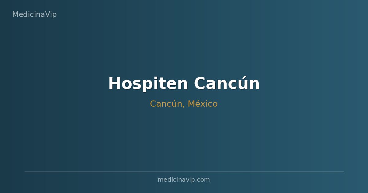 Hospiten Cancún