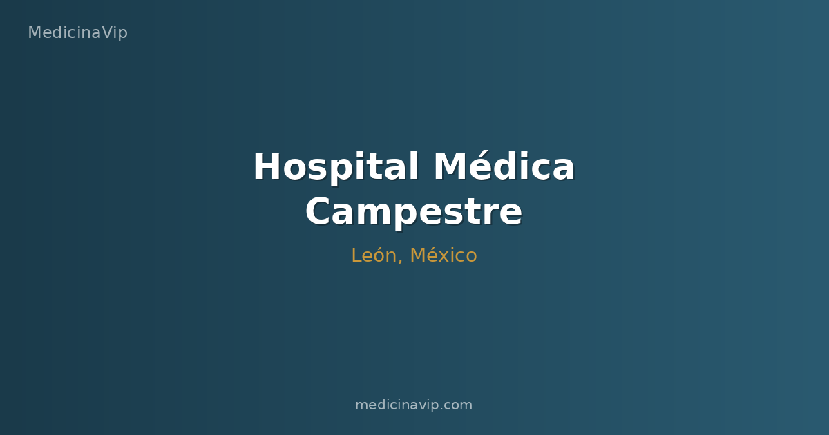 Hospital Médica Campestre