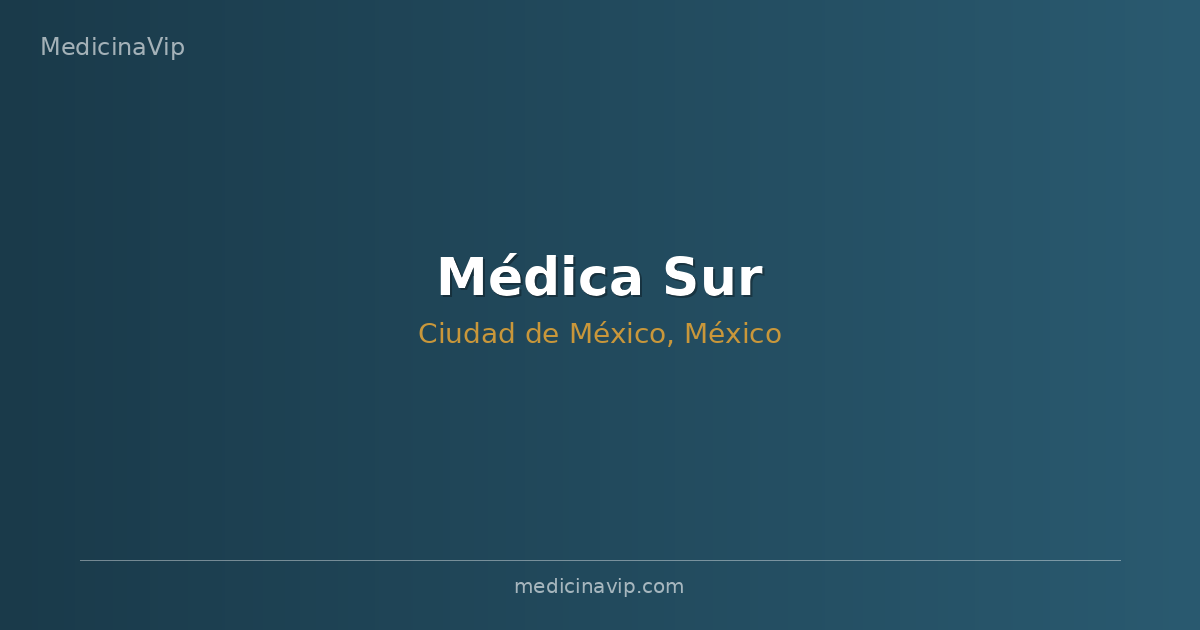 Médica Sur