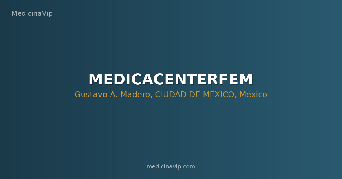 MEDICACENTERFEM