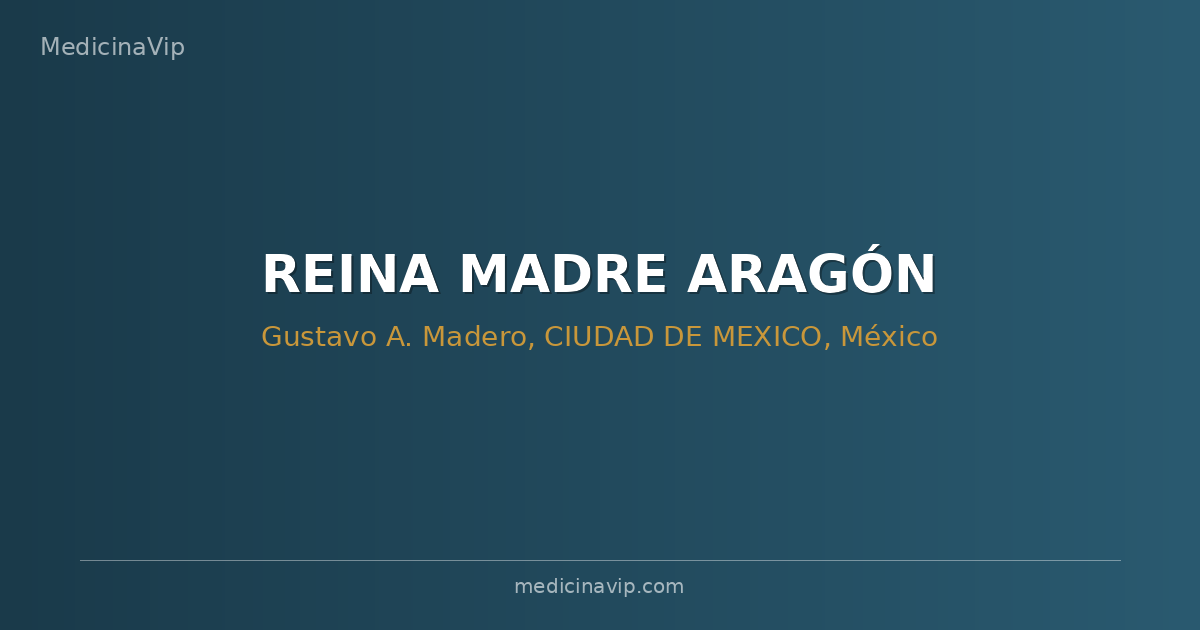 REINA MADRE ARAGÓN