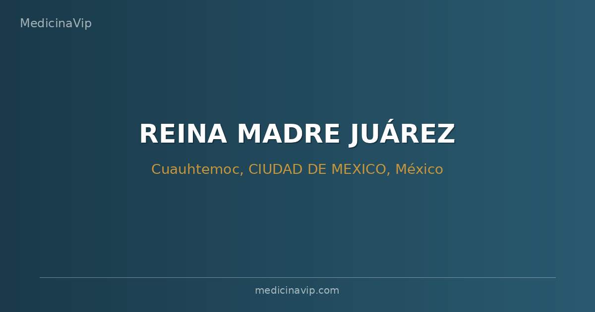 REINA MADRE JUÁREZ