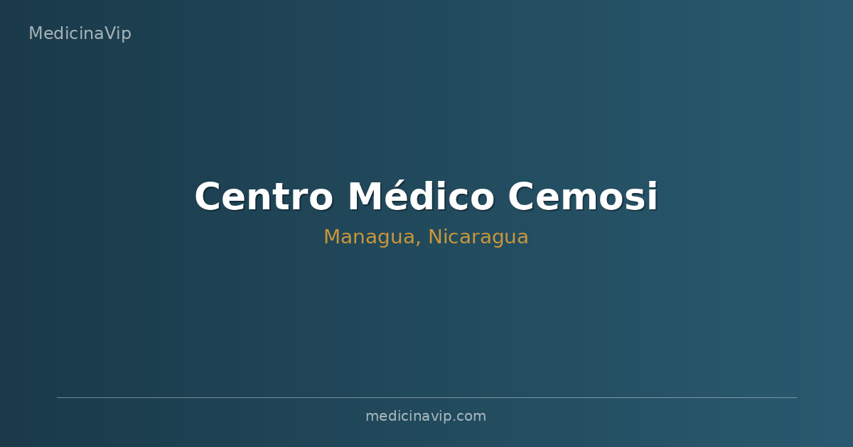 Centro Médico Cemosi