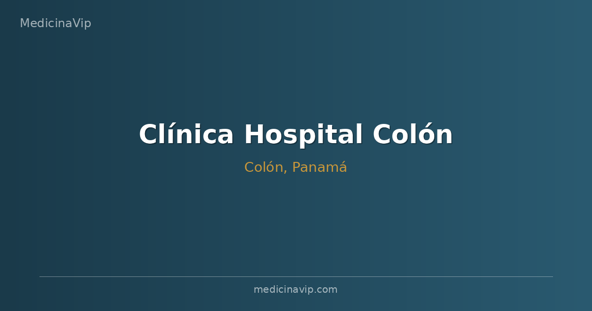 Clínica Hospital Colón