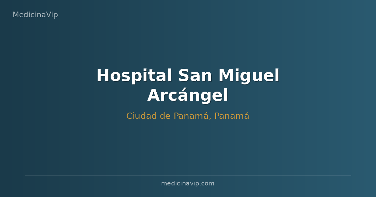 Hospital San Miguel Arcángel