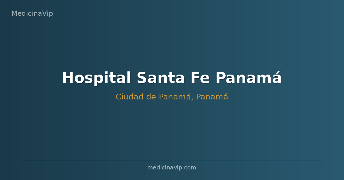 Hospital Santa Fe Panamá