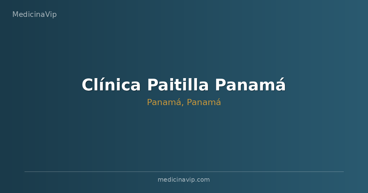 Clínica Paitilla Panamá