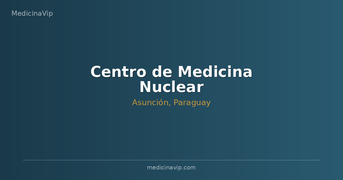 Centro de Medicina Nuclear