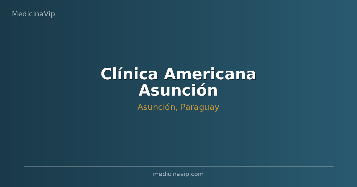 Clínica Americana Asunción
