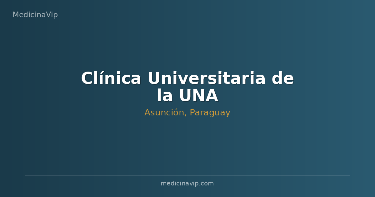 Clínica Universitaria de la UNA