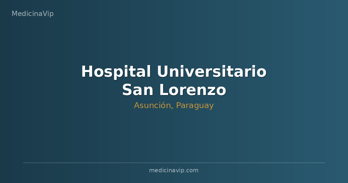 Hospital Universitario San Lorenzo