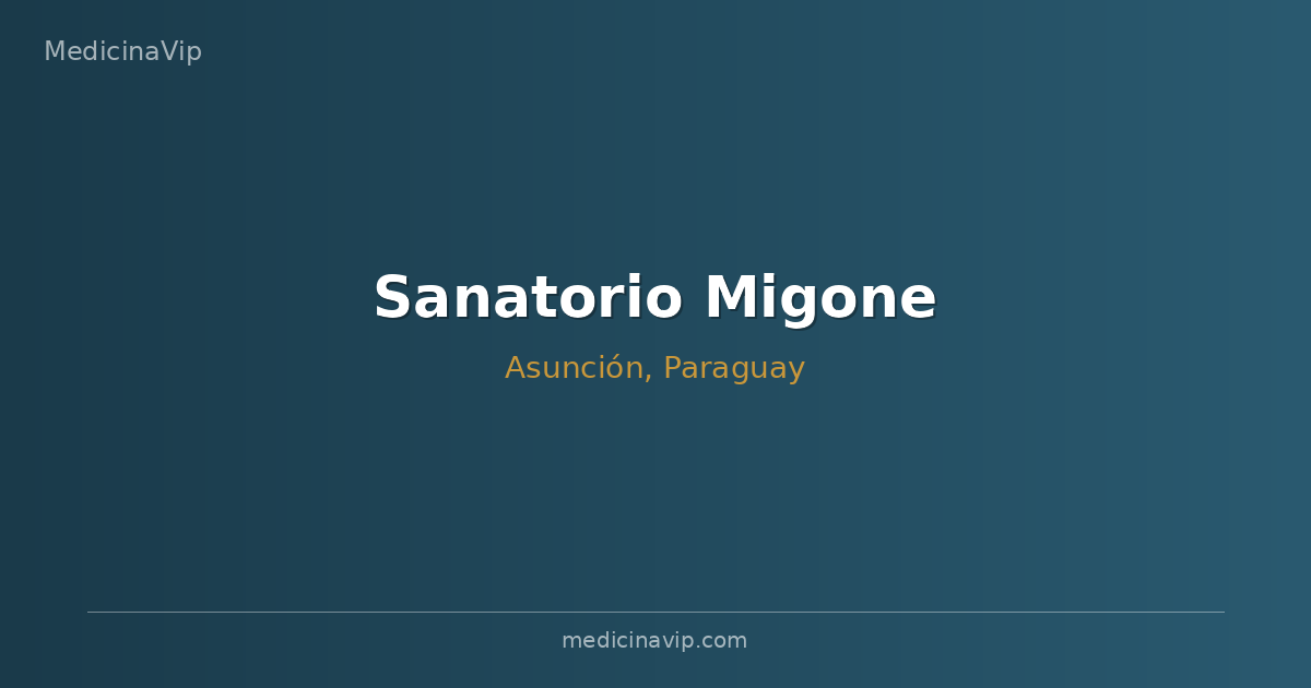 Sanatorio Migone