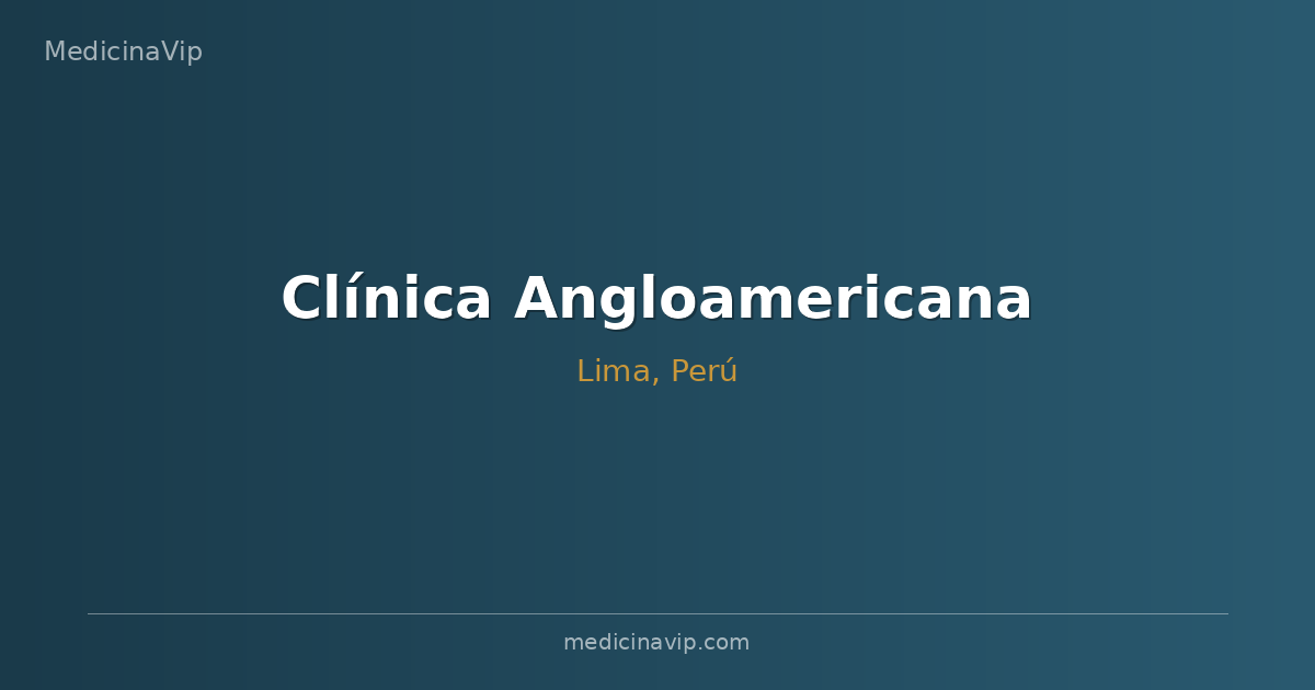 Clínica Angloamericana