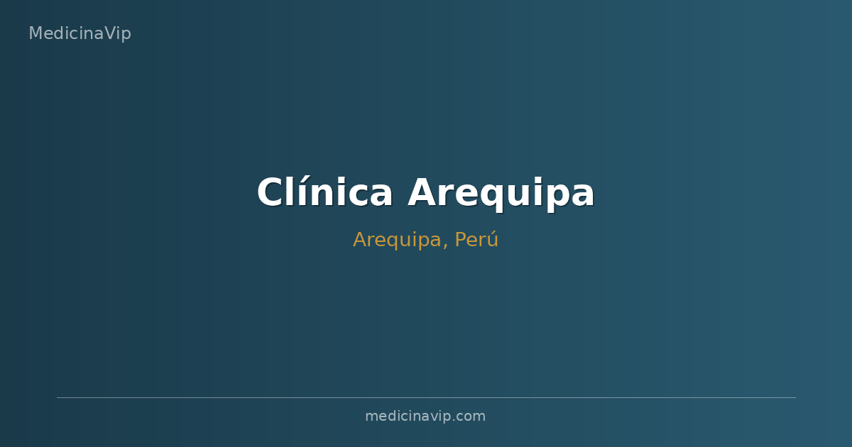 Clínica Arequipa