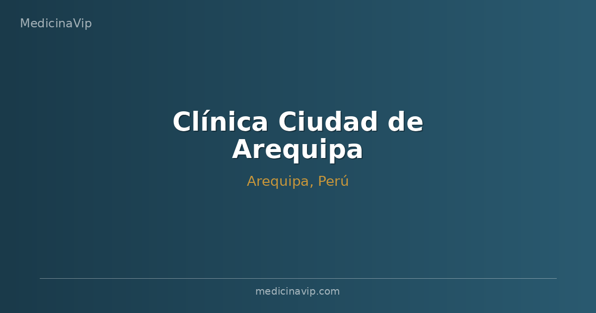 Clínica Ciudad de Arequipa