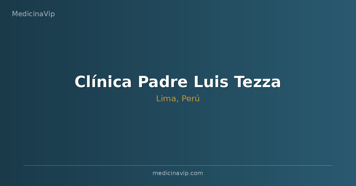 Clínica Padre Luis Tezza