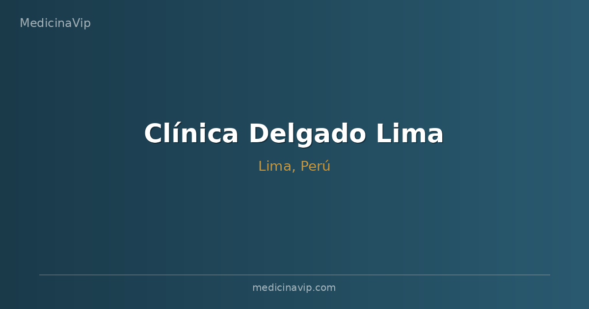 Clínica Delgado Lima