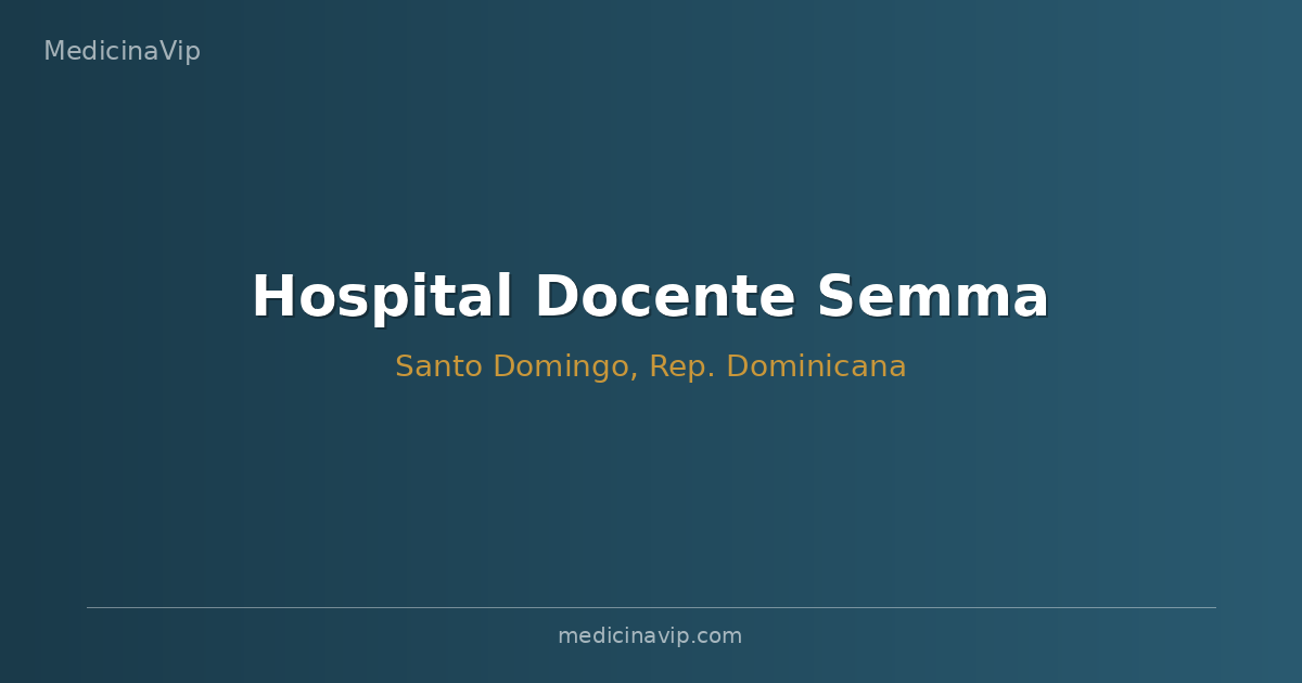 Hospital Docente Semma