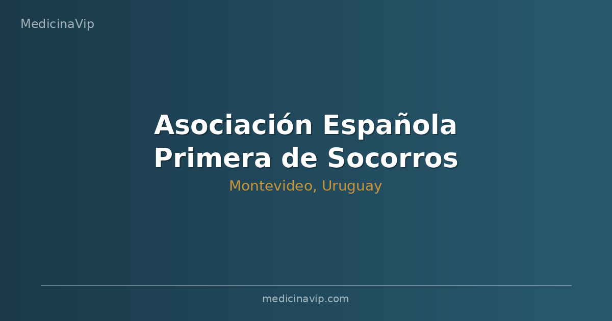 Asociación Española Primera de Socorros Mutuos