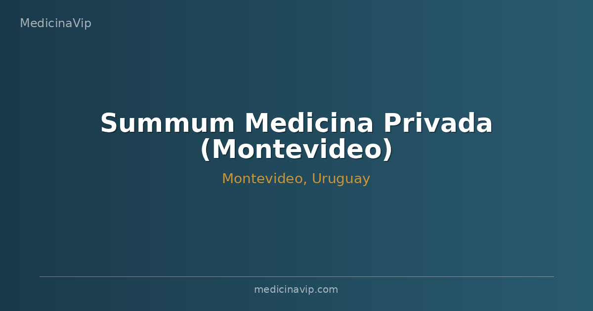 Summum Medicina Privada (Montevideo)