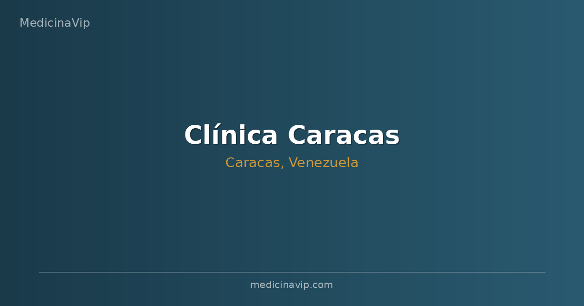 Clínica Caracas
