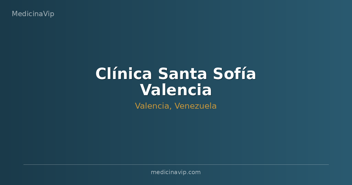 Clínica Santa Sofía Valencia