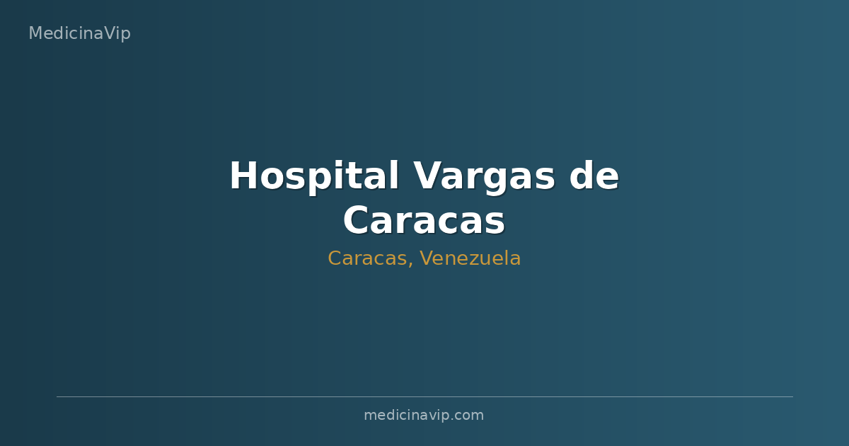 Hospital Vargas de Caracas