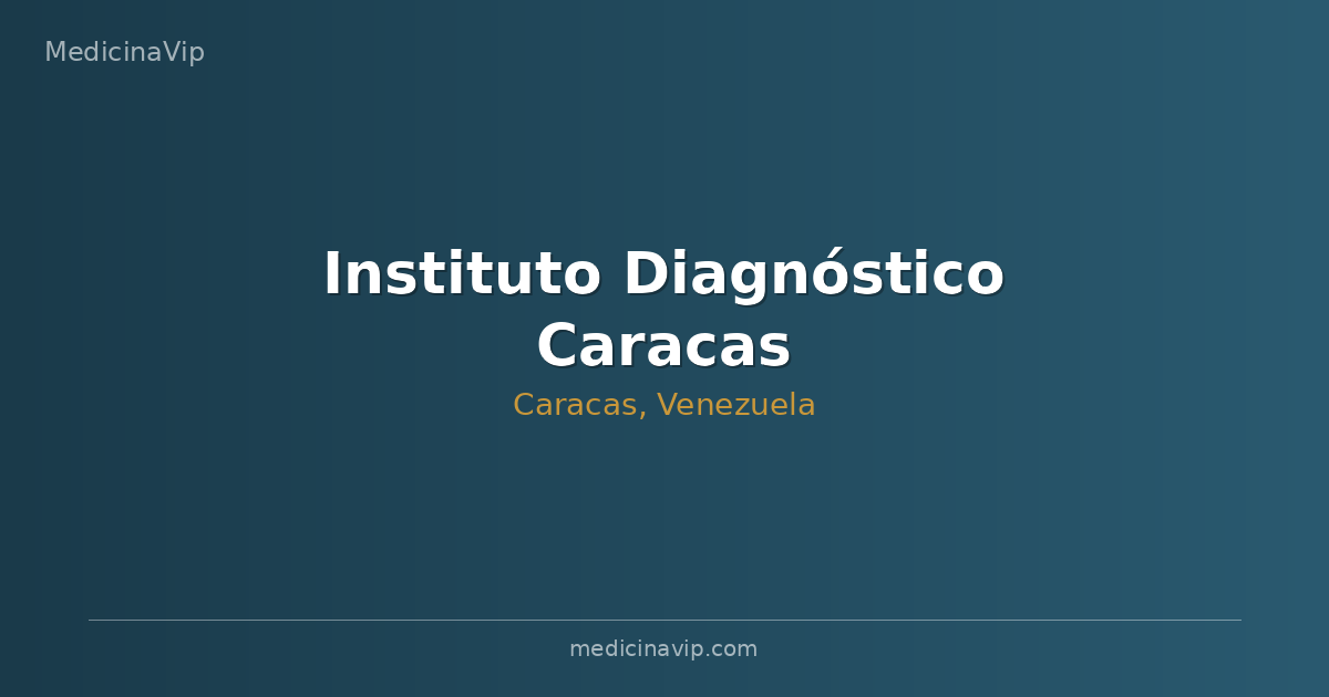 Instituto Diagnóstico Caracas